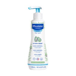 Ofertas, chollos, descuentos y cupones de MUSTELA Hydra Bebé Body Lotion | 300ML Hydra bebé leche corporal con Aguacate Bio